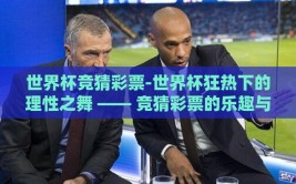 世界杯竞猜彩票-世界杯狂热下的理性之舞 —— 竞猜彩票的乐趣与挑战