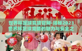 世界杯足球竞猜官网-揭秘2023世界杯足球竞猜的魅力与安全之门