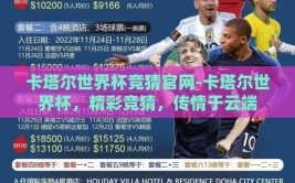 卡塔尔世界杯竞猜官网-卡塔尔世界杯，精彩竞猜，传情于云端
