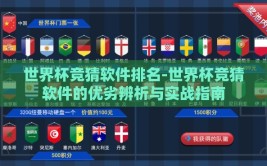 世界杯竞猜软件排名-世界杯竞猜软件的优劣辨析与实战指南