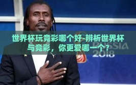世界杯玩竞彩哪个好-辨析世界杯与竞彩，你更爱哪一个？