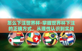 怎么下注世界杯-掌握世界杯下注的正确方式，从理性认识到实战应用