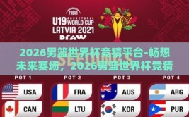 2026男篮世界杯竞猜平台-畅想未来赛场，2026男篮世界杯竞猜平台的魅力与挑战