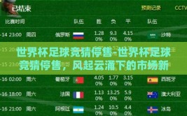 世界杯足球竞猜停售-世界杯足球竞猜停售，风起云涌下的市场新篇章