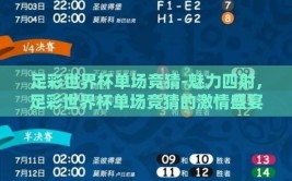 足彩世界杯单场竞猜-魅力四射，足彩世界杯单场竞猜的激情盛宴