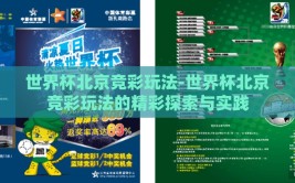 世界杯北京竞彩玩法-世界杯北京竞彩玩法的精彩探索与实践