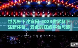 世界杯下注官网-2023世界杯下注新体验，安全的在线平台与激情观看的完美结合