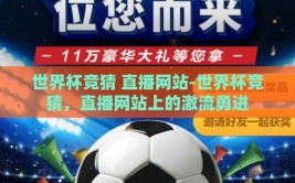 世界杯竞猜 直播网站-世界杯竞猜，直播网站上的激流勇进