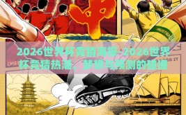 2026世界杯竞猜海报-2026世界杯竞猜热潮，梦想与预测的碰撞