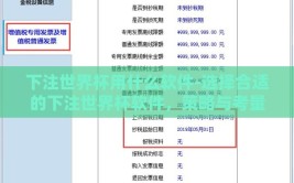 下注世界杯用什么软件-选择合适的下注世界杯软件，策略与考量