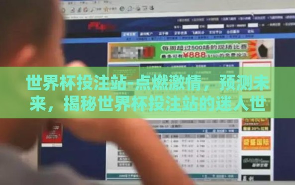 世界杯投注站-点燃激情，预测未来，揭秘世界杯投注站的迷人世界