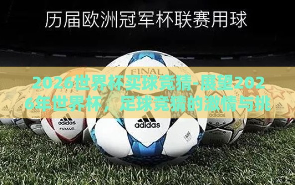 2026世界杯买球竞猜-展望2026年世界杯,足球竞猜的激情与挑战 2026世界杯买球竞猜-展望2026年世界杯,足球竞猜的激情与挑战