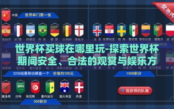 世界杯买球在哪里玩-探索世界杯期间安全、合法的观赏与娱乐方式 世界杯买球在哪里玩-探索世界杯期间安全、合法的观赏与娱乐方式