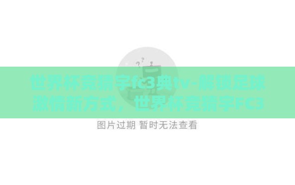 世界杯竞猜宇fc3典tv-解锁足球激情新方式,世界杯竞猜宇FC3典TV的乐趣之旅 世界杯竞猜宇fc3典tv-解锁足球激情新方式,世界杯竞猜宇FC3典TV的乐趣之旅