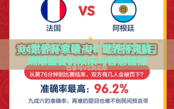 uc世界杯竞猜-UC 世界杯竞猜,燃爆盛夏的欢乐与智慧碰撞 uc世界杯竞猜-UC 世界杯竞猜,燃爆盛夏的欢乐与智慧碰撞