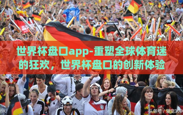 世界杯盘口app-重塑全球体育迷的狂欢，世界杯盘口的创新体验
